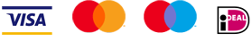 Visa, MasterCard, Maestro, iDeal