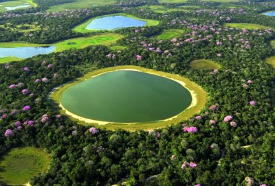 Rio de Janeiro city guide.wild nature.02 Beautiful lake with mountains and wild natural landscape near Rio de Janeiro