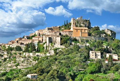 Monaco city guide.Eze.02 The medieal town of Eze located on a hilltop close to Monaco
