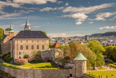 Oslo city guide.Akershus Fortress.02 The medieval Akershus Fortress in Oslo