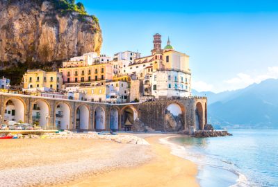 Naples city guide.Amalfi.02 Amalfi city near Naples