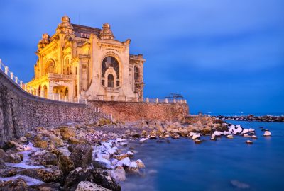 Constanta city guide.Constanta Casino.02 Casino in Constanta overlooking the Black Sea